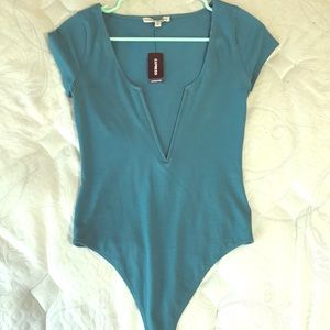 Low V Neck Bodysuit